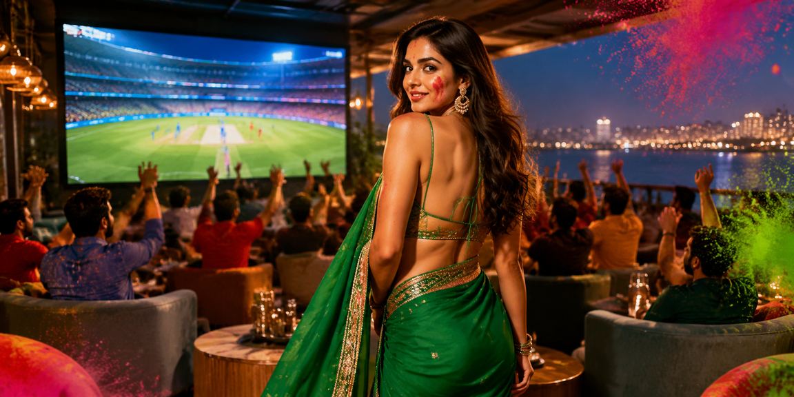 Cricket match betting excitement on mobile app in India